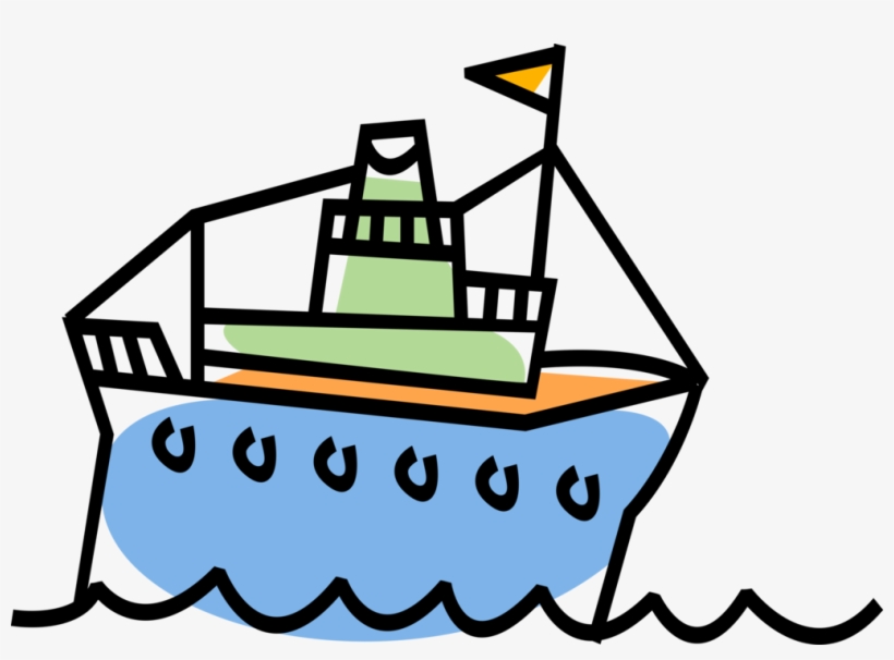 Cruise Ship Or Ocean Liner - Cruise Ship, transparent png