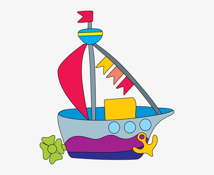 Cruise Ship Clipart Toy Boat - Toy Boat Clipart, transparent png