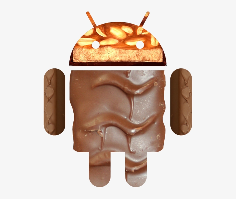 Snickers Png Download - Android Chocolate, transparent png