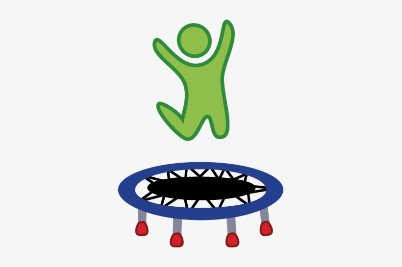 Collection Clipart Trampoline Png - Jumping On Trampoline Png, transparent png