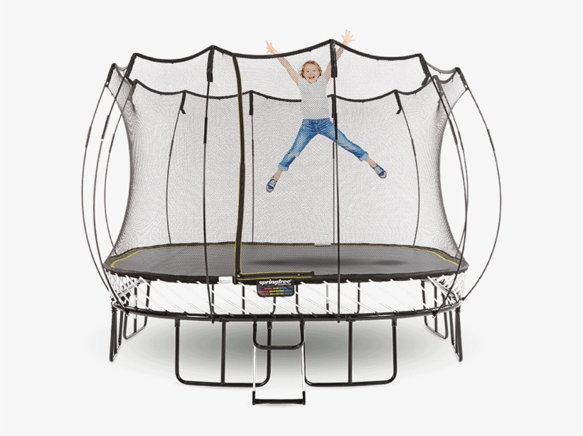 Springfree Trampoline - 11ft Large Square Trampoline, transparent png