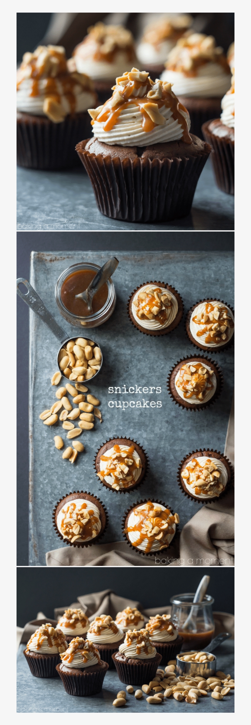 Snickers Cupcakes- Best Ever Chocolate Cupcake, Topped - Cupcake, transparent png
