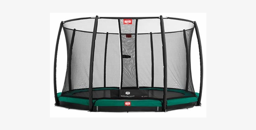 Berg Inground Trampoline With Net, transparent png