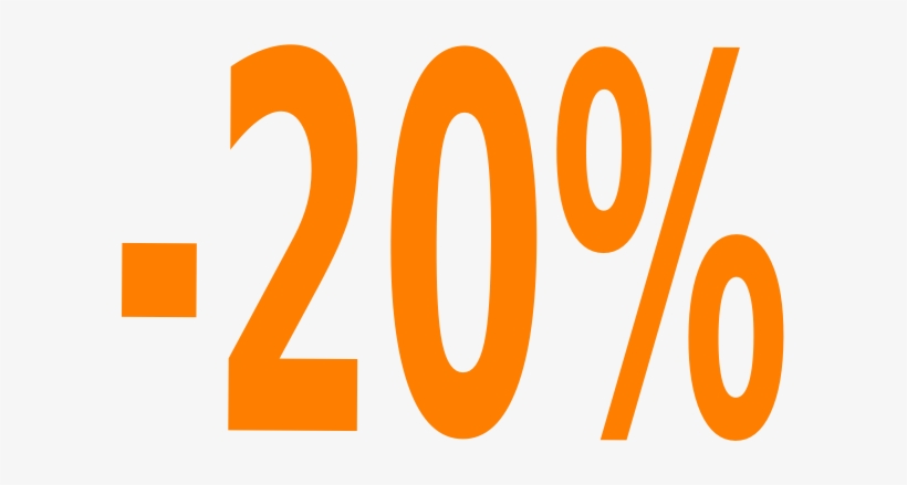 Download 20 Off - 20 Off Orange, transparent png