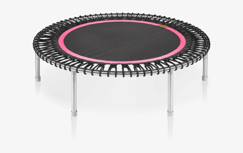 Mini Trampoline - Bellicon Premium 49" With Screw-in Legs (black Mat, transparent png