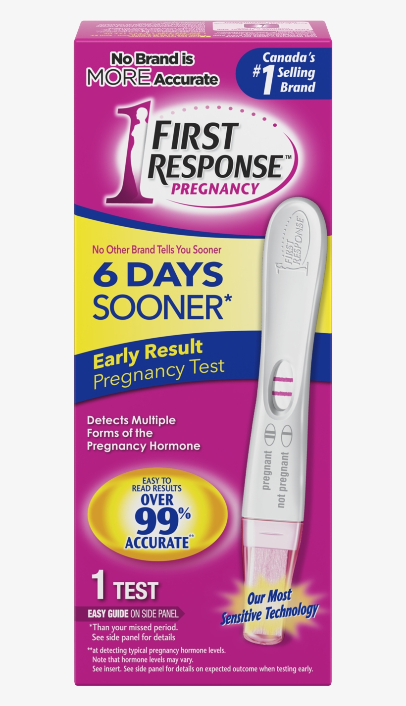 Products Right For You - First Response Pregnancy Test 1 Test, transparent png