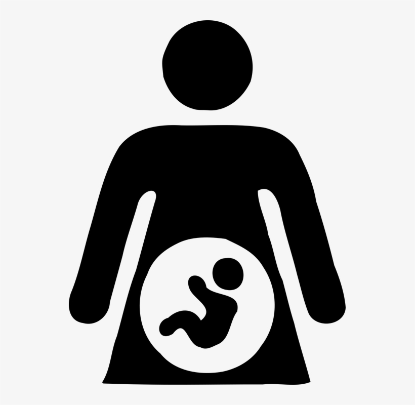 Dental Considerations During Pregnancy - Pregnant Woman Clipart, transparent png