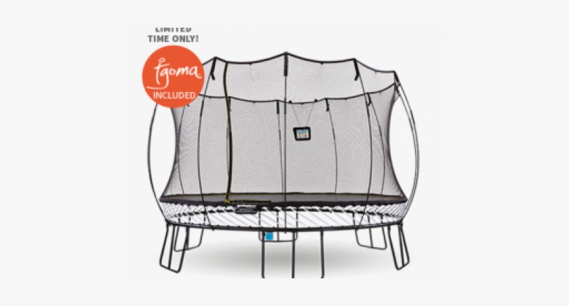 Tramp-r132 - Jumbo Round Springfree Trampoline, transparent png
