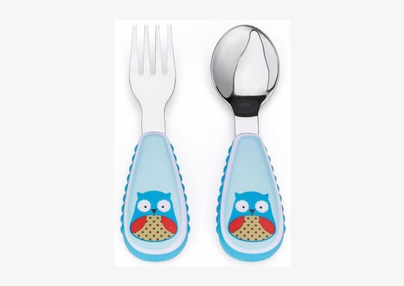 Sale Skip Hop Zootensils Fork And Spoon Owl - Skip Hop Zootensils Utensil Set Dog, transparent png