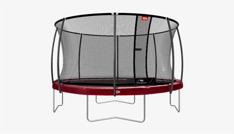 Elite Red Trampoline - Berg Elite+ Regular Green 430 + Safety Net T-series, transparent png