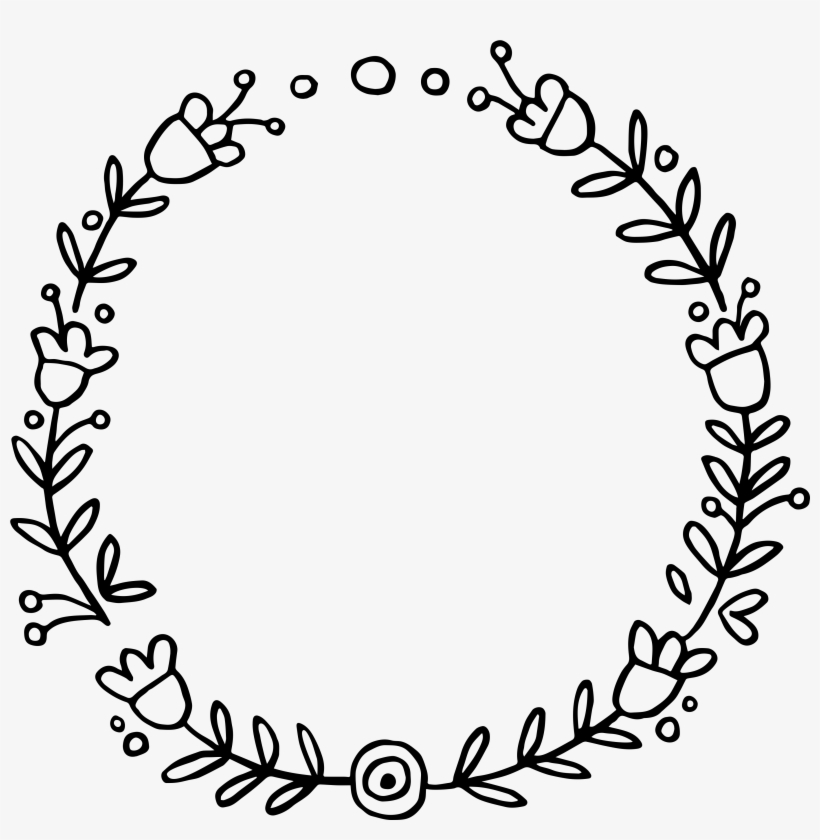 Black Wreath 1 Black Wreath 2 - Wedding, transparent png