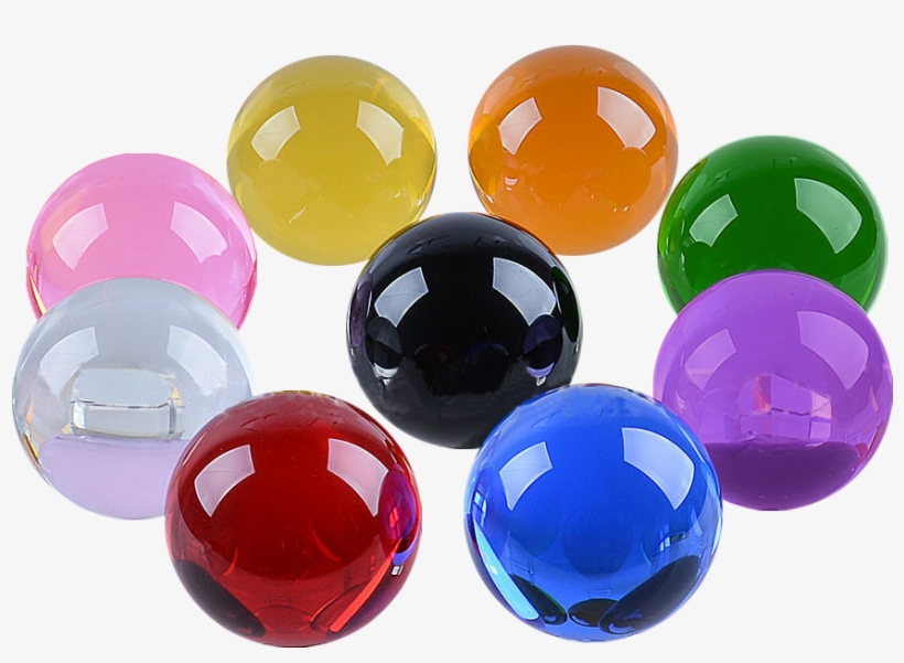Colored Glass Ball, transparent png