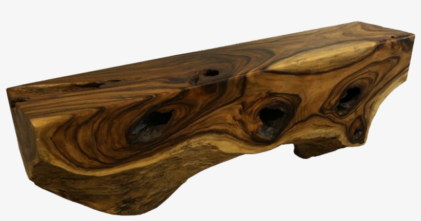 #1- Acacia Wood Console Table - Table, transparent png