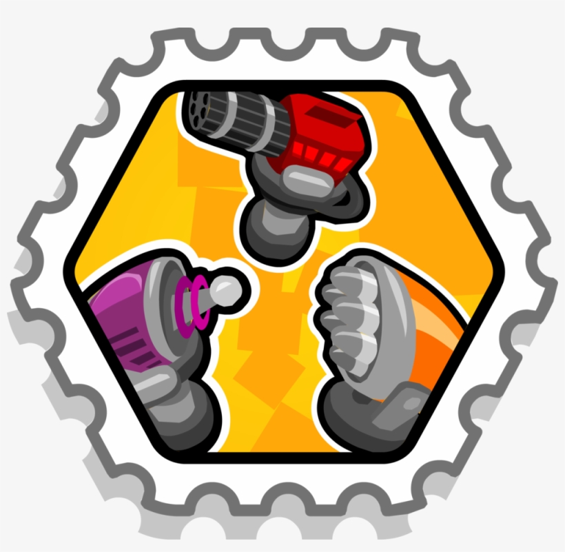 Mono Mechanic - Club Penguin Extreme Rescue Stamp, transparent png