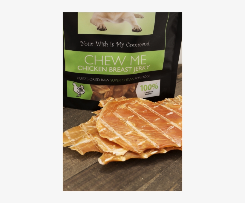 Chew Me Freeze Dried Chicken Breast Jerky Treats - Chocolate, transparent png