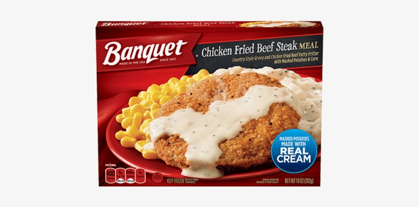 Chicken Fried Beef Steak - Banquet Chicken Fried Steak, transparent png