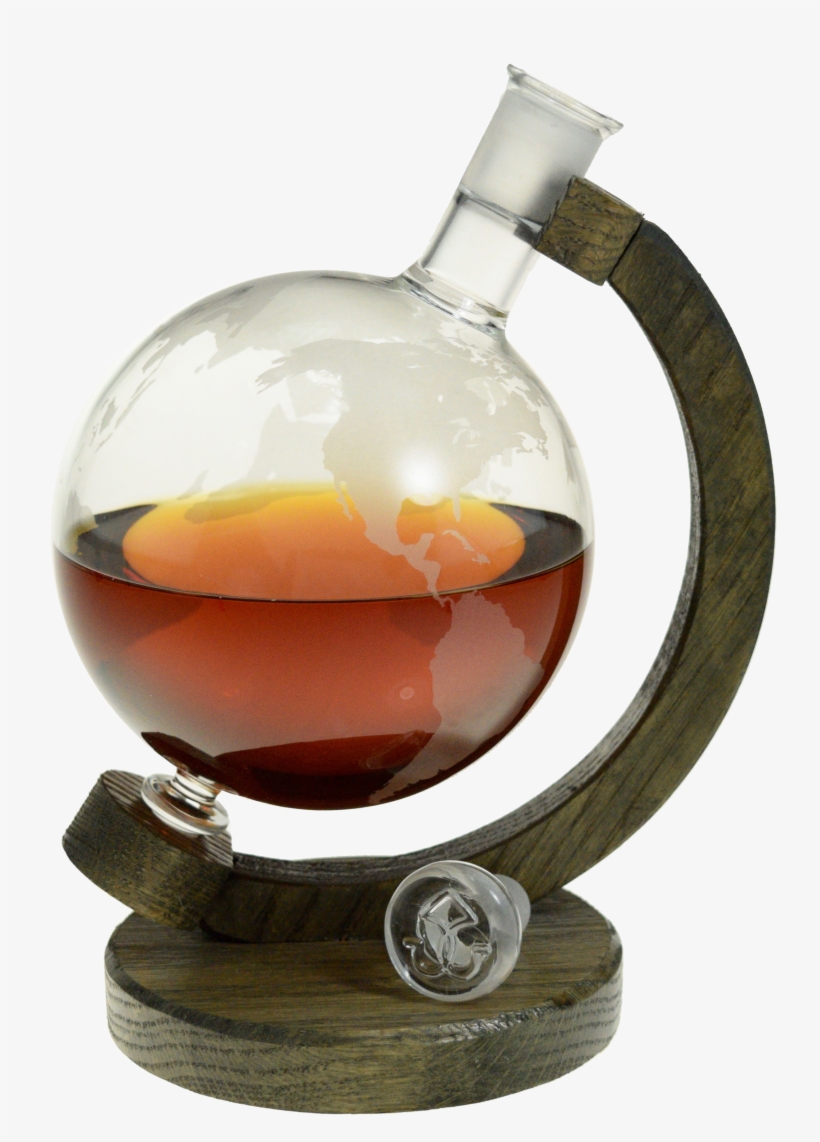 1000ml Etched Glass Globe Decanter - Prestige Decanters 1000ml Etched Glass Globe Decanter, transparent png