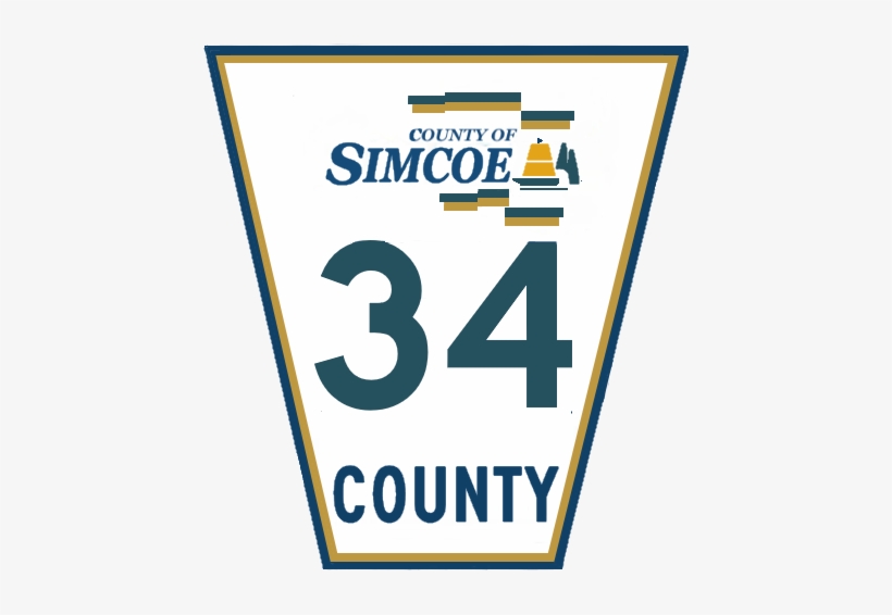 Simcoe Road 34 Sign - Enciclopedia Libre Universal En Español, transparent png