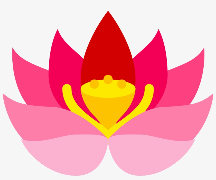 Lotus Icon - Transparent Lotus Flower Images Png, transparent png