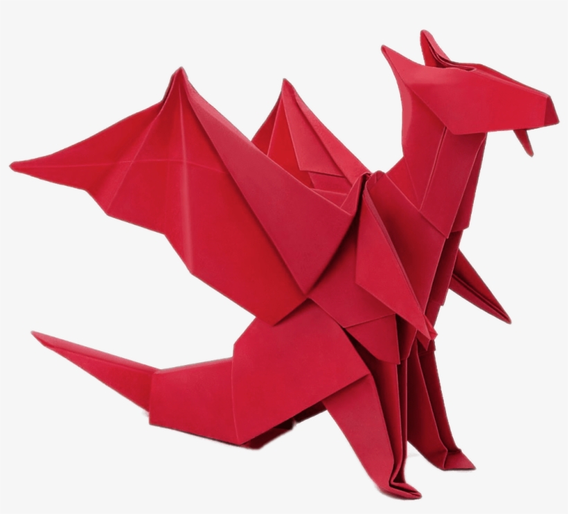 Miscellaneous - Origami - Origami Dragon Clipart, transparent png