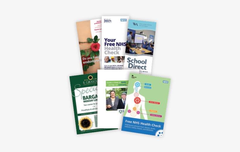 A Selection Of Leaflets And Flyers - Flyers And Leaflets Png, transparent png