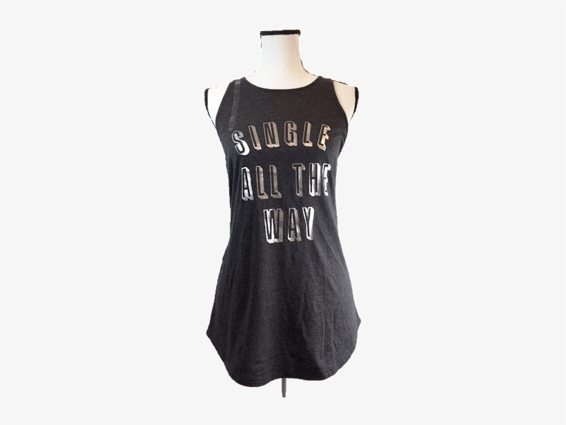 Victoria's Secret "single All The Way" Racerback Tank - Victoria's Secret, transparent png