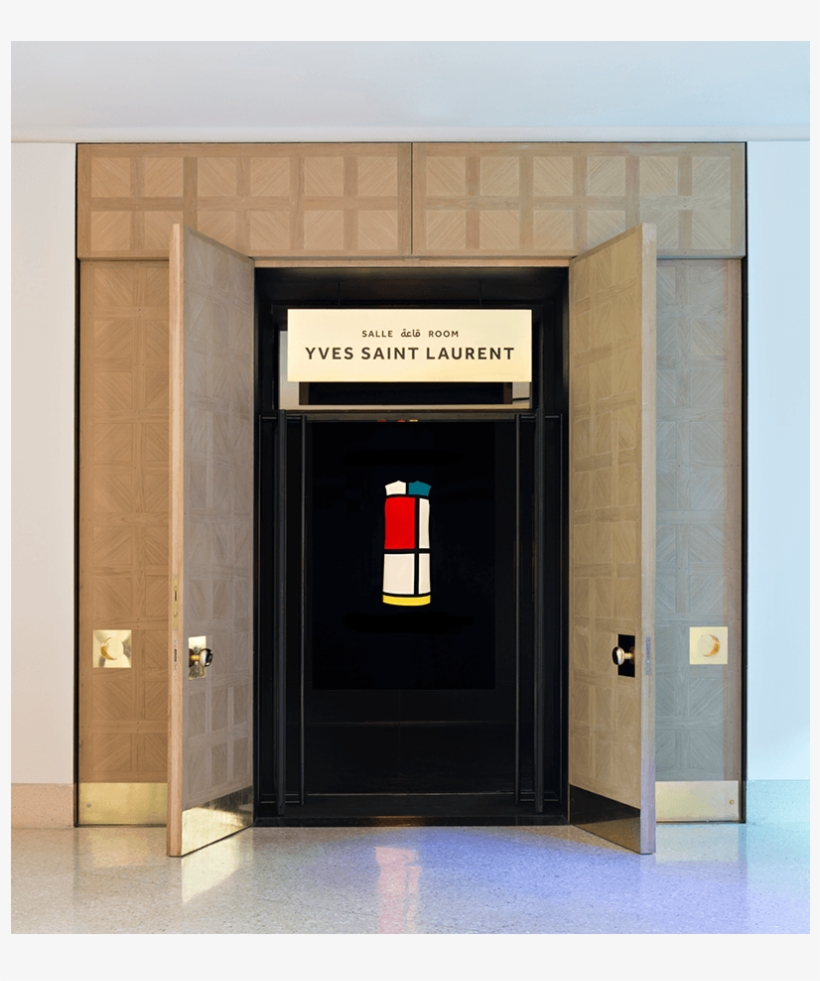 Entrée De La Salle Ysl, Myslm © Fondation Jardin Majorelle - Yves Saint Laurent Museum, transparent png