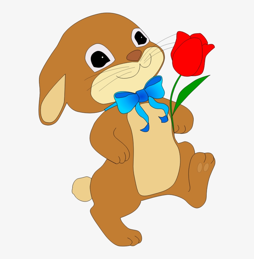 Rabbit Free To Use Clipart - Easter Coloring Books For Kids, transparent png