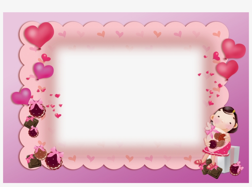 Chinese New Year Rabbit Clipart Picture Frames - Happy Birthday Frame Png, transparent png