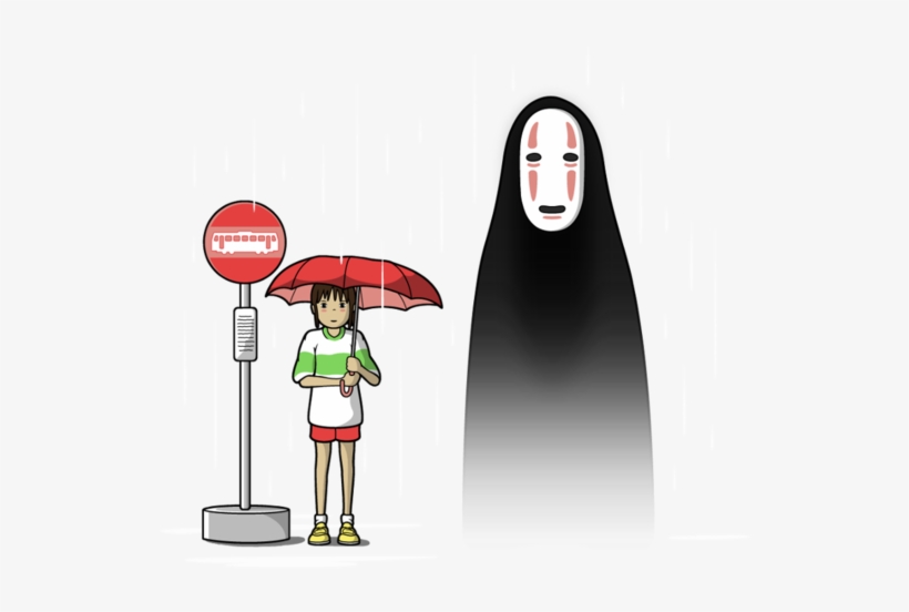 My Lonely Neighbor - Spirited Away Cartoon, transparent png