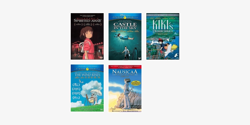 Miyazaki's Spirited Away Dvd, transparent png