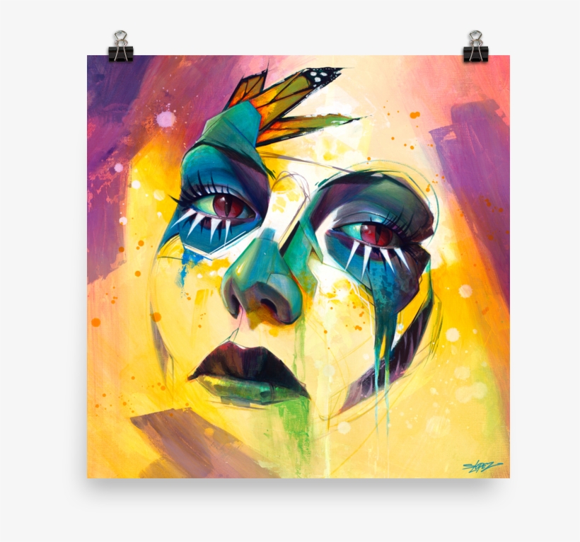 'vitrol' Print - ' - Modern Art, transparent png