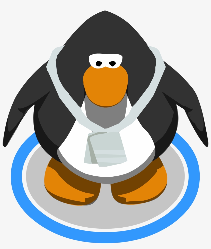 Dog Tags Ig - Red Penguin Club Penguin, transparent png