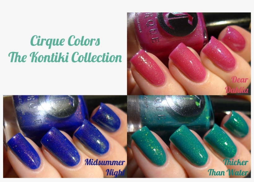 Cirque Colors The Kontiki Collection Collage - Gourmet Farmer Deli Book, transparent png