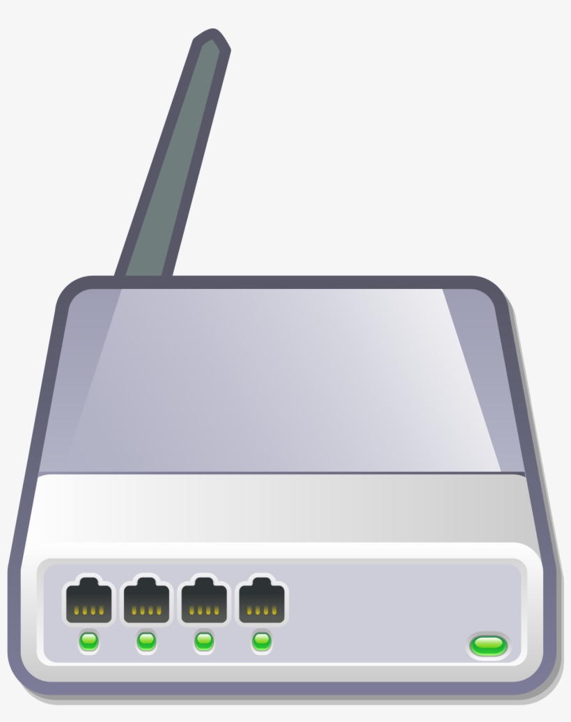 Open - Wireless Router, transparent png