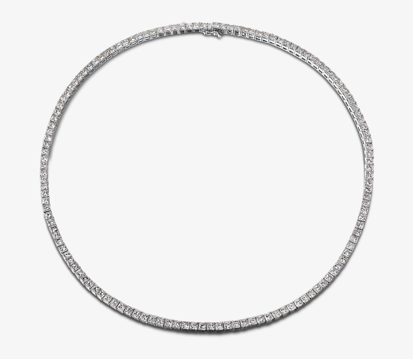 My Girl Diamond Tennis Necklace - Bangle, transparent png