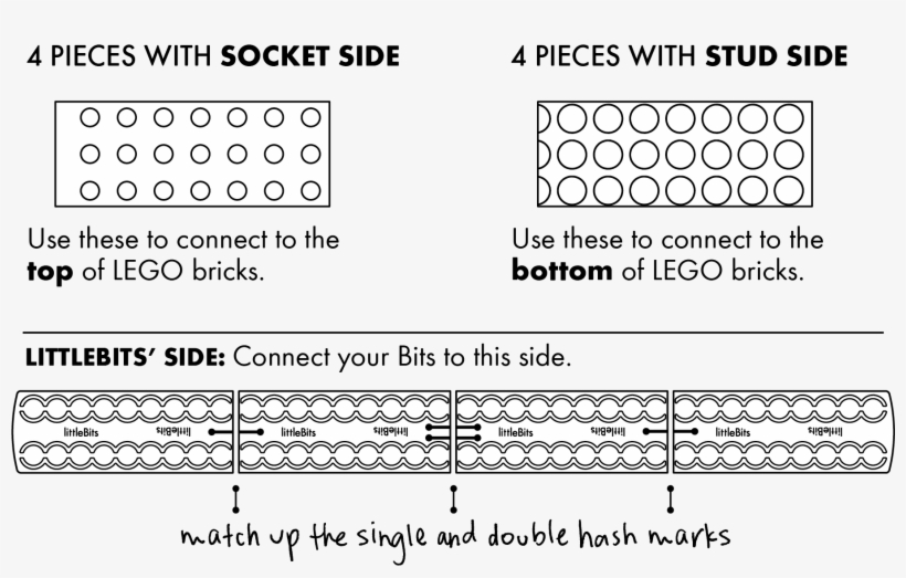 With Brick Adapter Studs, Your Bits Will Defy Gravity - Number, transparent png
