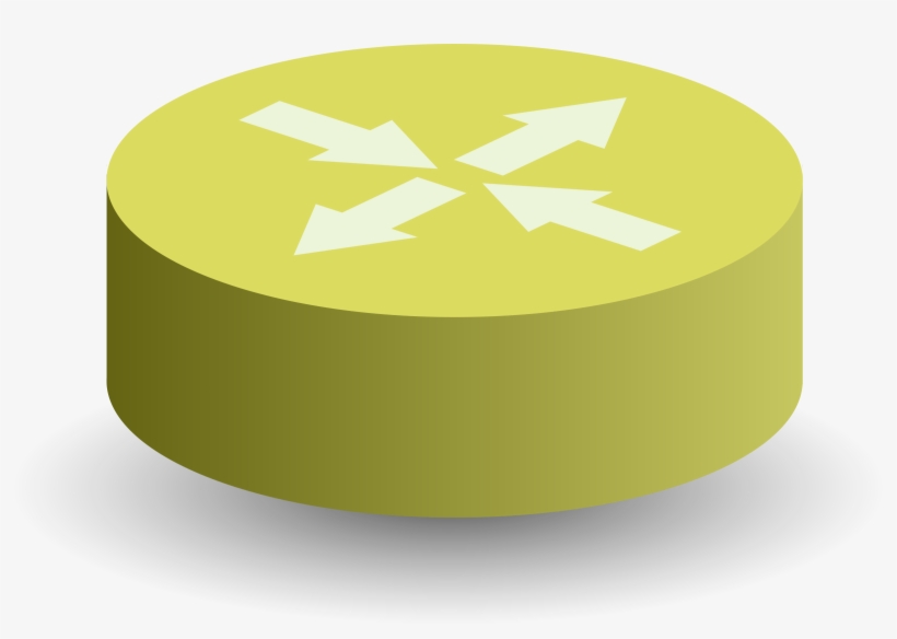 This Free Icons Png Design Of Router Yellow, transparent png