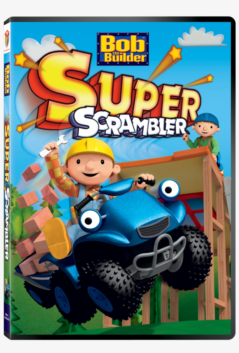 Bob The Builder - Bob The Builder Super Scrambler Dvd, transparent png