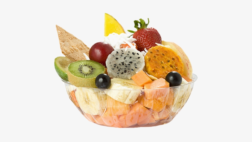 Helado De Frutas - Ensalada De Frutas Con Helado Png, transparent png