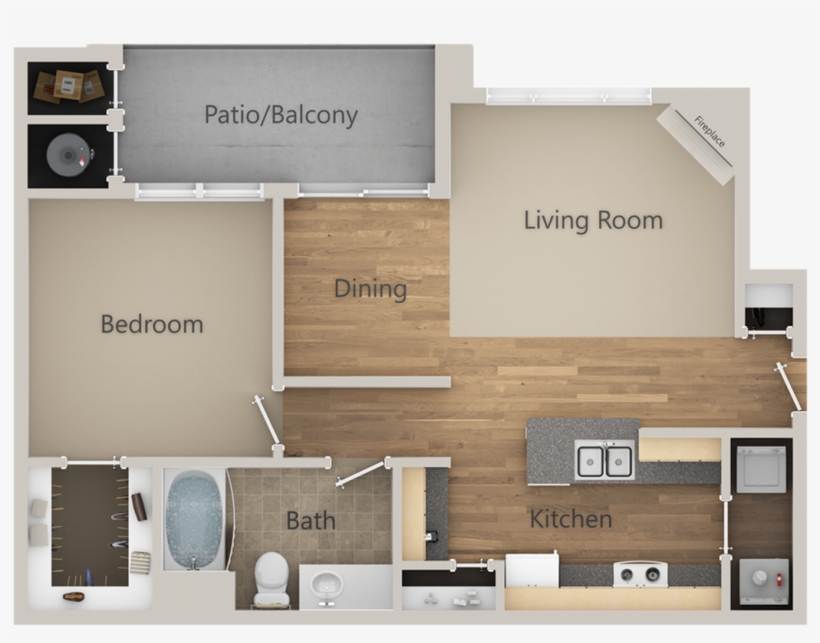 All - Floor Plansa2 - Indigo Creek Apartments, transparent png