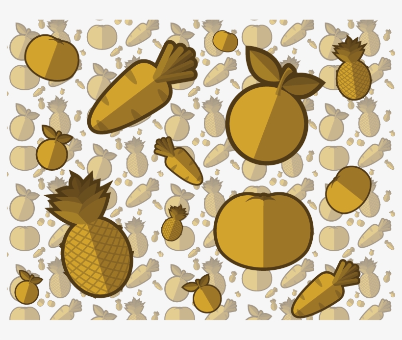 Patrón De Frutas - Pineapple, transparent png