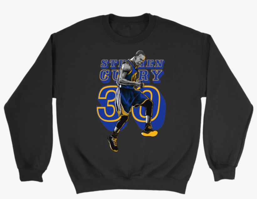 Crewneck Sweatshirt / White / S Stephen Curry Celebration - College Dropout Crew Neck, transparent png