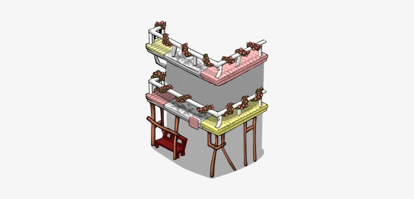 Inn Upgrade Tin Balcony-icon - Cartoon, transparent png