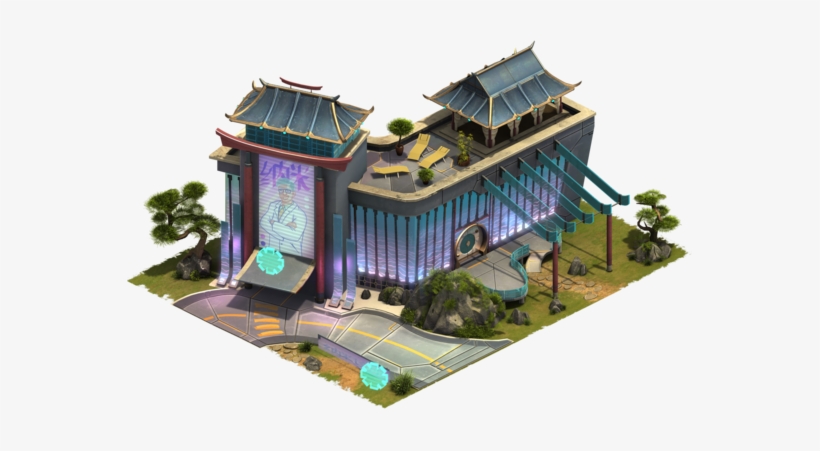 Nano-augmentation Clinic - Forge Of Empire Virtual Future, transparent png