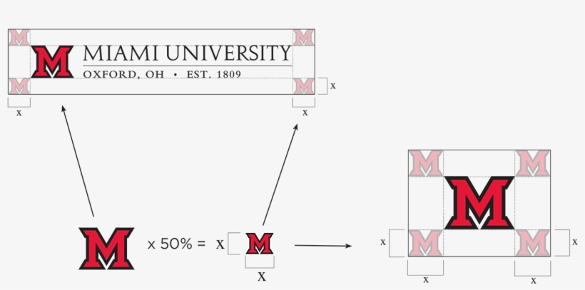 Illustration Of Size And Space Requirement Text - College Flags And Banners Co. Miami Redhawks State, transparent png