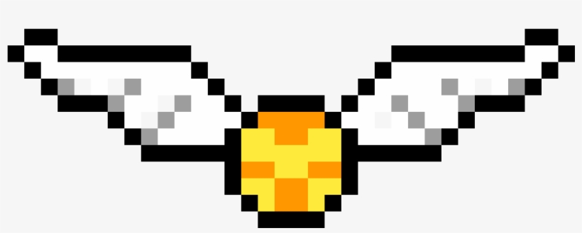Golden Snitch - Golden Snitch Pixel Art, transparent png