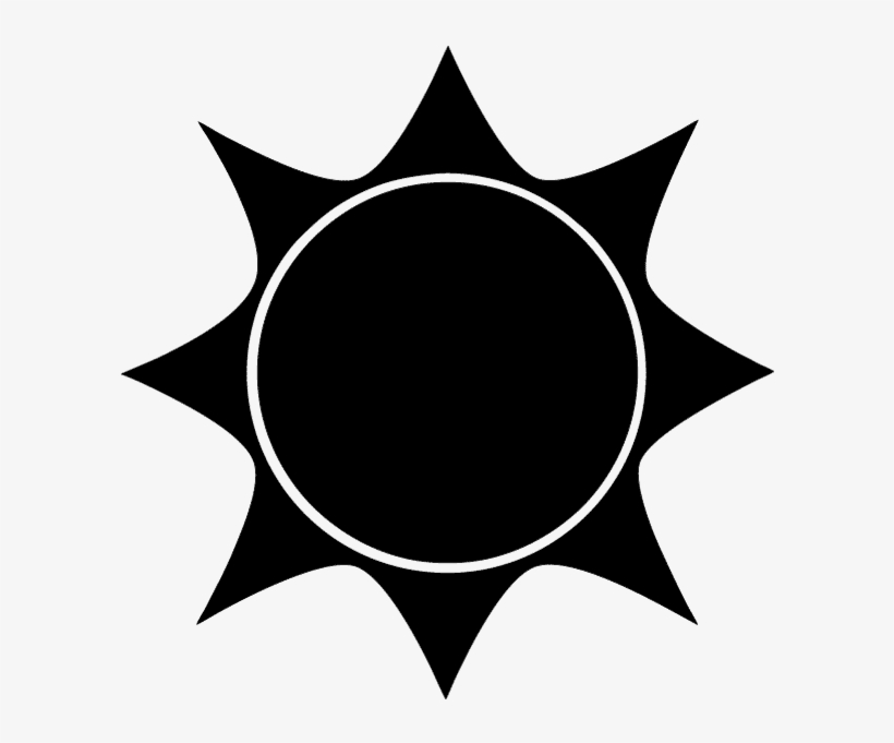 Sun Icon - Design Letters Advent, transparent png