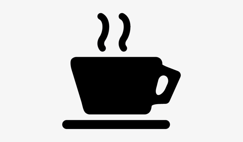 Coffee Hot Cup Vector - Icone Petit Dejeuner Png, transparent png