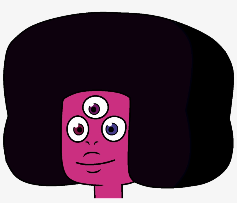 Ojos De Garnet - Steven On Garnet's Head, transparent png